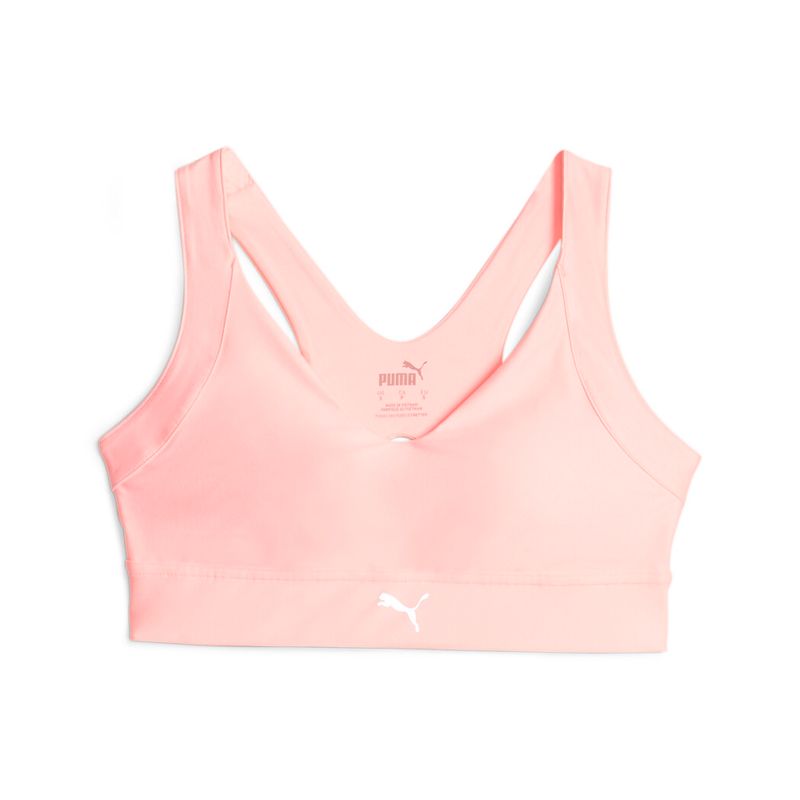 Top-puma-para-mujer-High-Impact-Ultraform-Running-Bra-W-para-correr-color-rosado.-Frente-Sin-Modelo