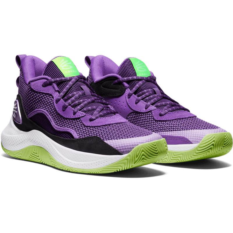 Tenis-under-armour-para-hombre-Curry-3Z-24-Sde-para-baloncesto-color-morado.-Par-Alineados