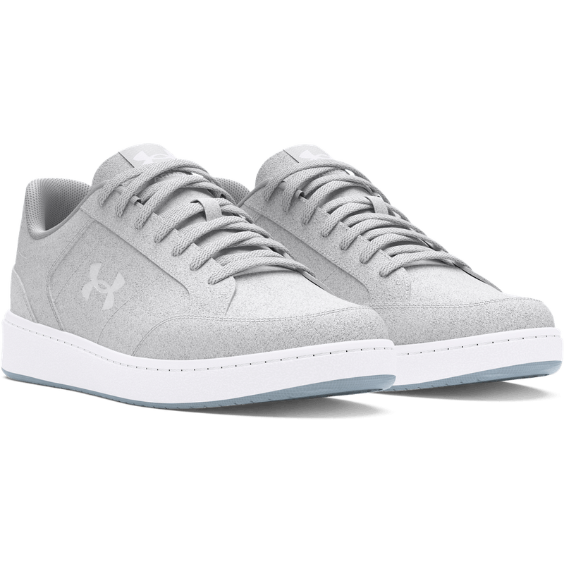 Tenis-under-armour-para-hombre-Ua-Official-Suede-para-moda-color-gris.-Par-Alineados
