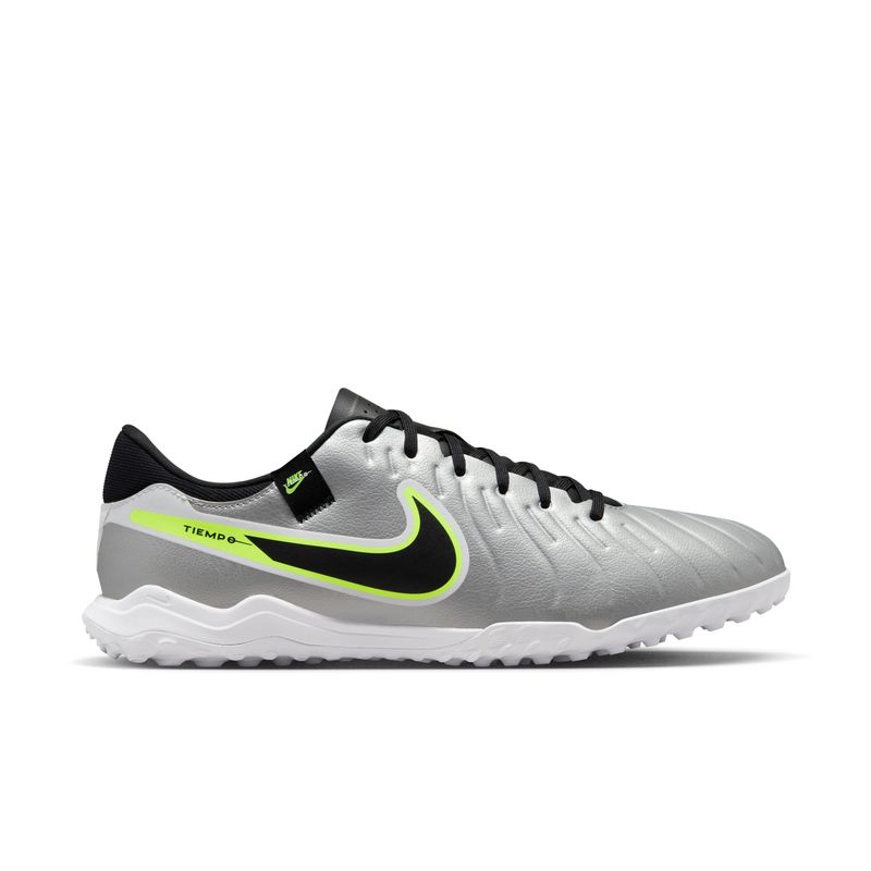 Guayos-nike-para-hombre-Legend-10-Academy-Tf-para-futbol-color-gris.-Lateral-Externa-Derecha