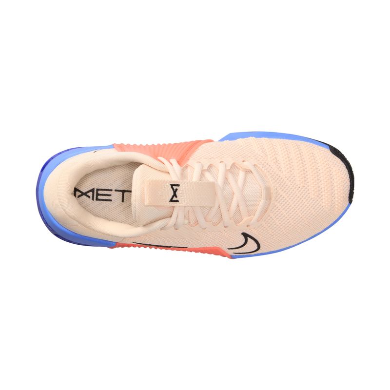 Tenis-nike-para-mujer-W-Nike-Metcon-9-para-entrenamiento-color-naranja.-Vista-Capelladas