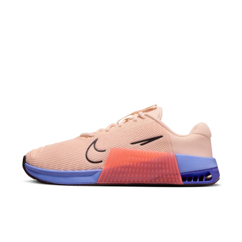 Tenis-nike-para-mujer-W-Nike-Metcon-9-para-entrenamiento-color-naranja.-Lateral-Externa-Izquierda
