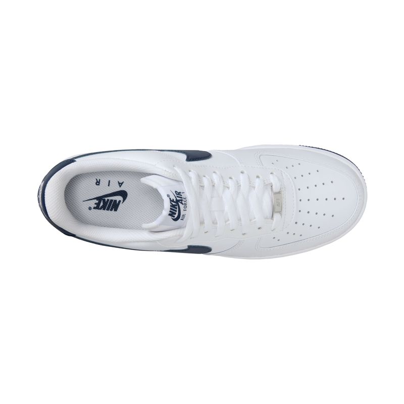 Tenis-nike-para-hombre-Air-Force-1-07-para-moda-color-blanco.-Vista-Capelladas