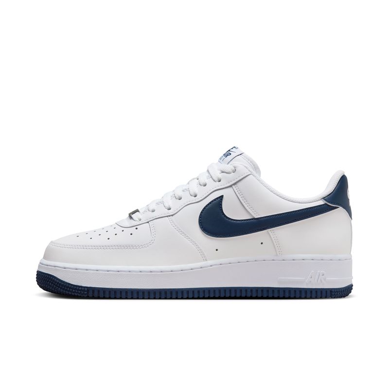 Tenis-nike-para-hombre-Air-Force-1-07-para-moda-color-blanco.-Lateral-Externa-Izquierda