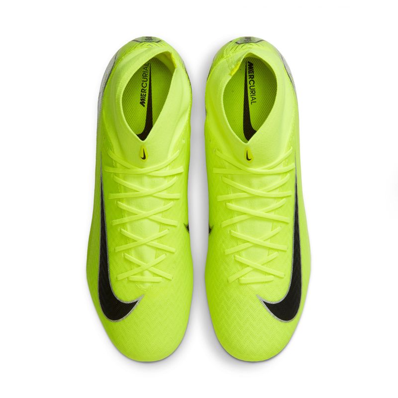 Guayos-nike-para-hombre-Zm-Superfly-10-Academy-Fg-Mg-para-futbol-color-amarillo.-Capellada