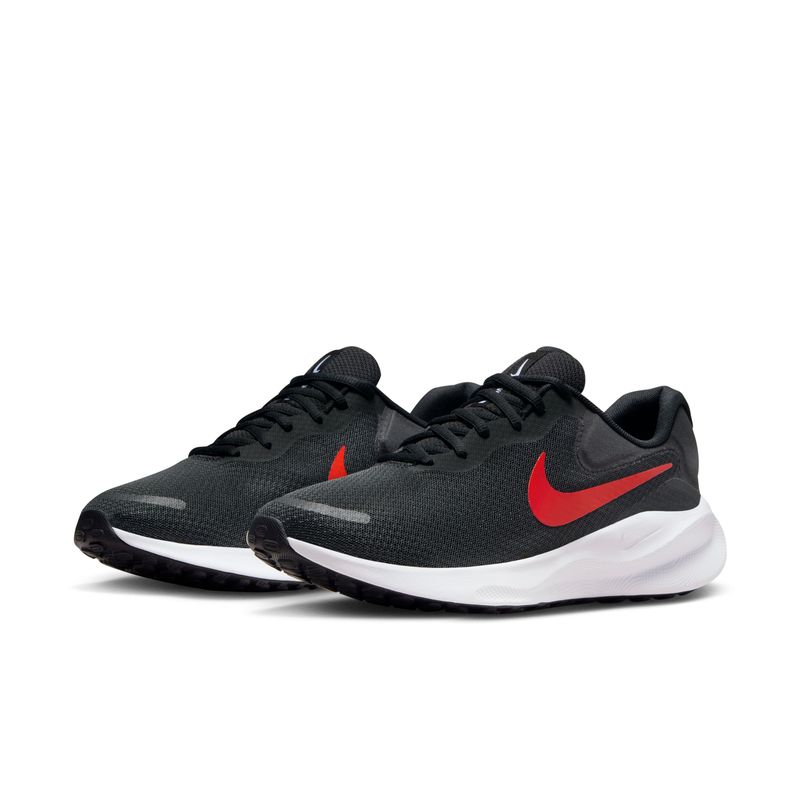 Tenis-nike-para-hombre-Nike-Revolution-7-para-correr-color-negro.-Par-Alineados