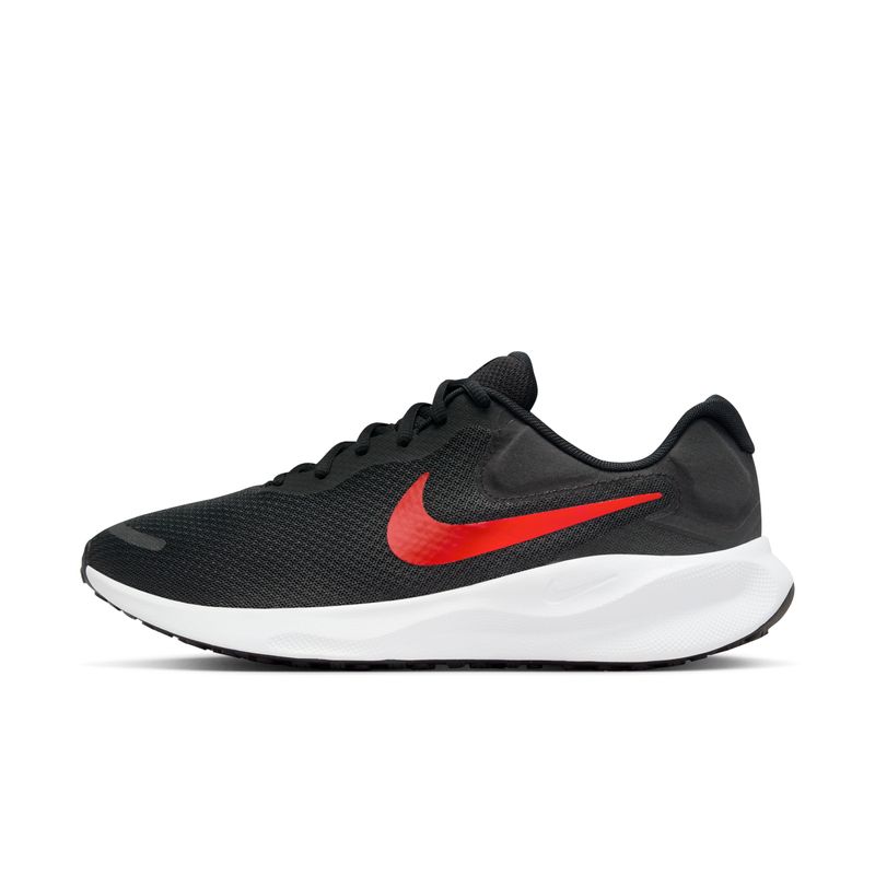 Tenis-nike-para-hombre-Nike-Revolution-7-para-correr-color-negro.-Lateral-Externa-Izquierda