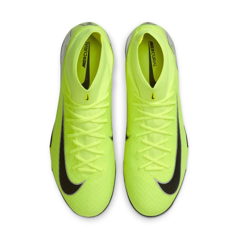 Guayos-nike-para-hombre-Zm-Superfly-10-Academy-Tf-para-futbol-color-amarillo.-Capellada