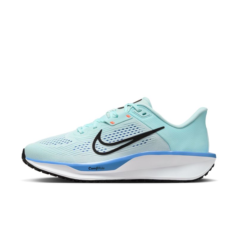 Tenis-nike-para-mujer-Wmns-Nike-Quest-6-para-correr-color-azul.-Lateral-Interna-Izquierda