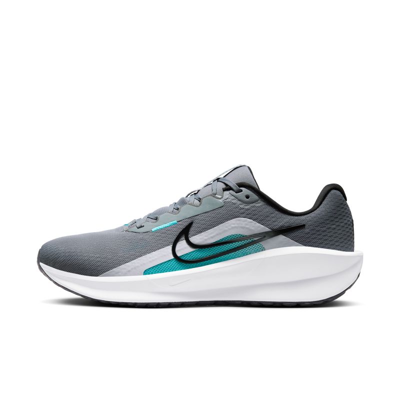 Tenis-nike-para-hombre-Nike-Downshifter-13-para-correr-color-gris.-Lateral-Interna-Izquierda