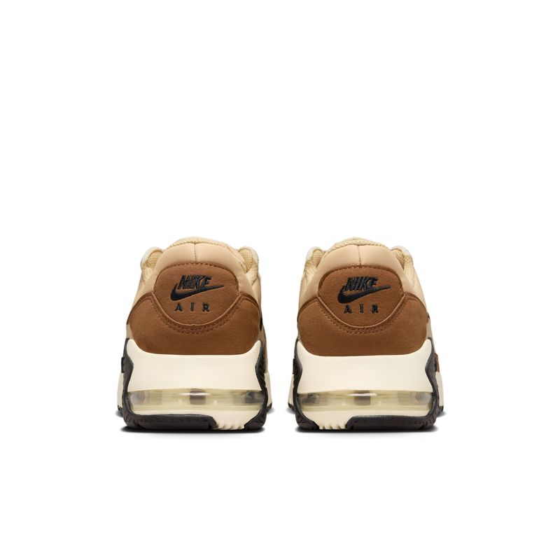 Tenis-nike-para-mujer-Wmns-Nike-Air-Max-Excee-Se-para-moda-color-cafe.-Talon