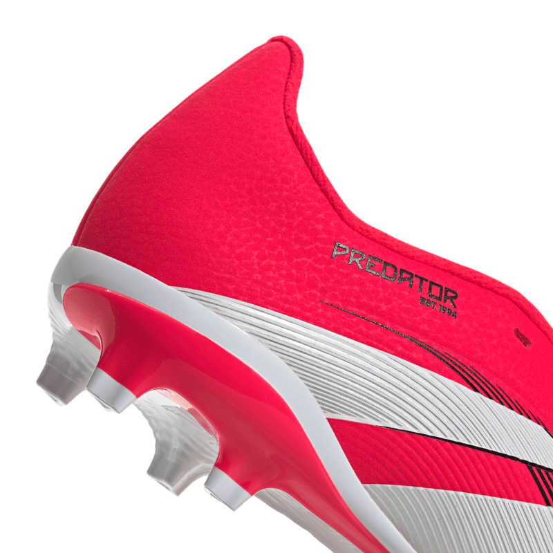 Guayos-adidas-unisex-Predator-League-Ft-para-futbol-color-rojo.-Par-Laterales