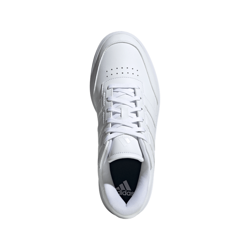 Tenis-adidas-para-hombre-Courtblock-para-moda-color-blanco.-Capellada