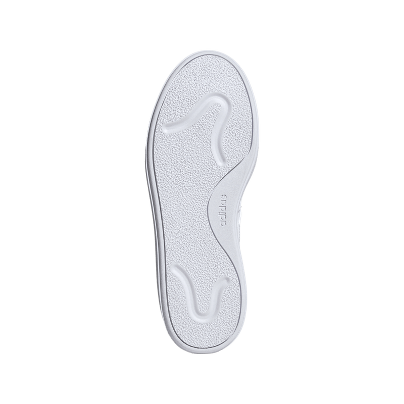 Tenis-adidas-para-hombre-Courtblock-para-moda-color-blanco.-Talon