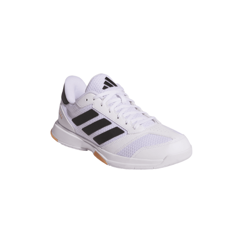 Tenis-adidas-para-mujer-Ligra-8-W-para-indoor-color-blanco.-Par-Alineados