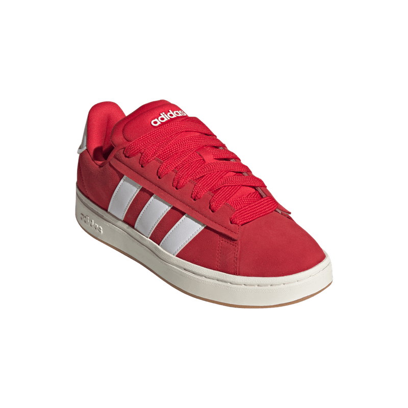 Tenis-adidas-para-hombre-Grand-Court-Alpha-0-para-moda-color-rojo.-Par-Alineados