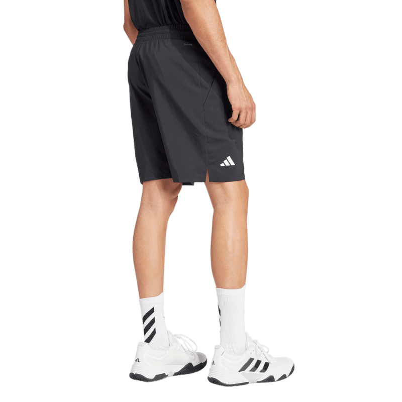 Pantaloneta-adidas-para-hombre-Club-3Str-Short-para-tenis-color-negro.-Detalle-Posterior