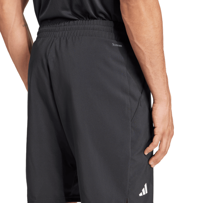 Pantaloneta-adidas-para-hombre-Club-3Str-Short-para-tenis-color-negro.-Detalle-1
