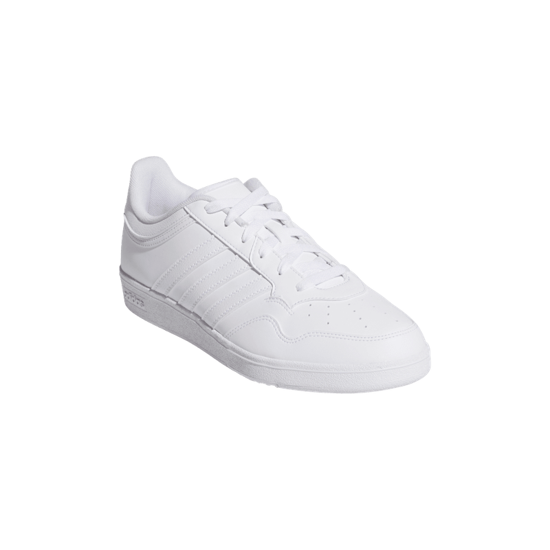 Tenis-adidas-unisex-Hoops-4.0-para-baloncesto-color-blanco.-Par-Alineados