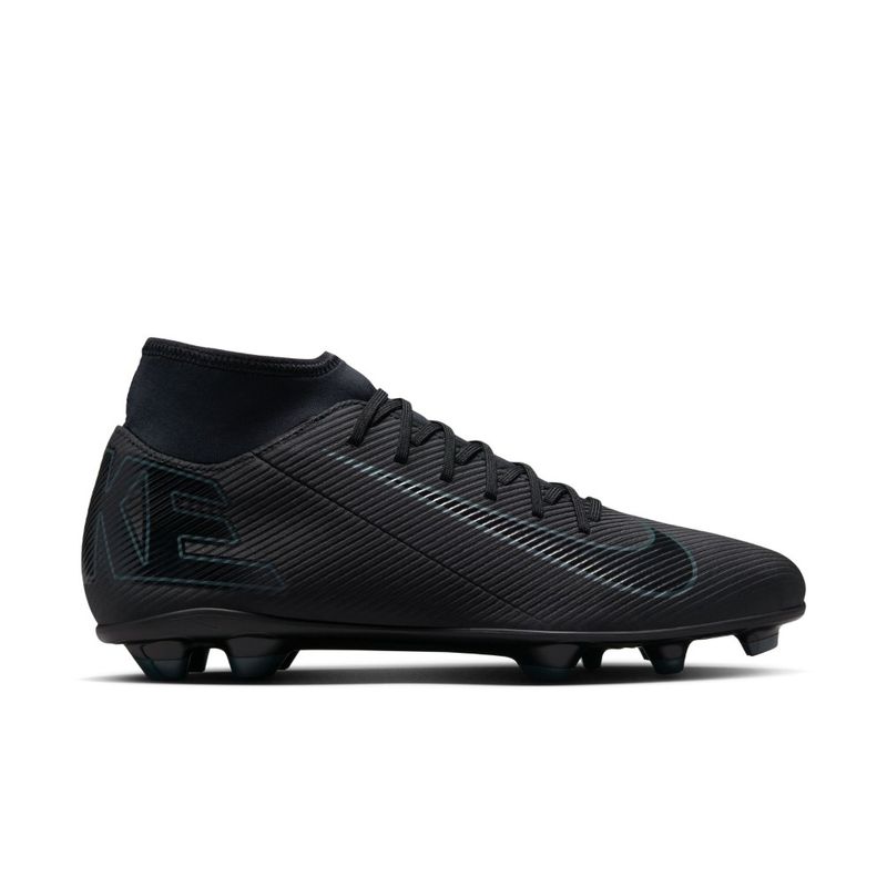 Guayos-nike-para-hombre-Superfly-10-Club-Fg-Mg-para-futbol-color-negro.-Lateral-Externa-Derecha