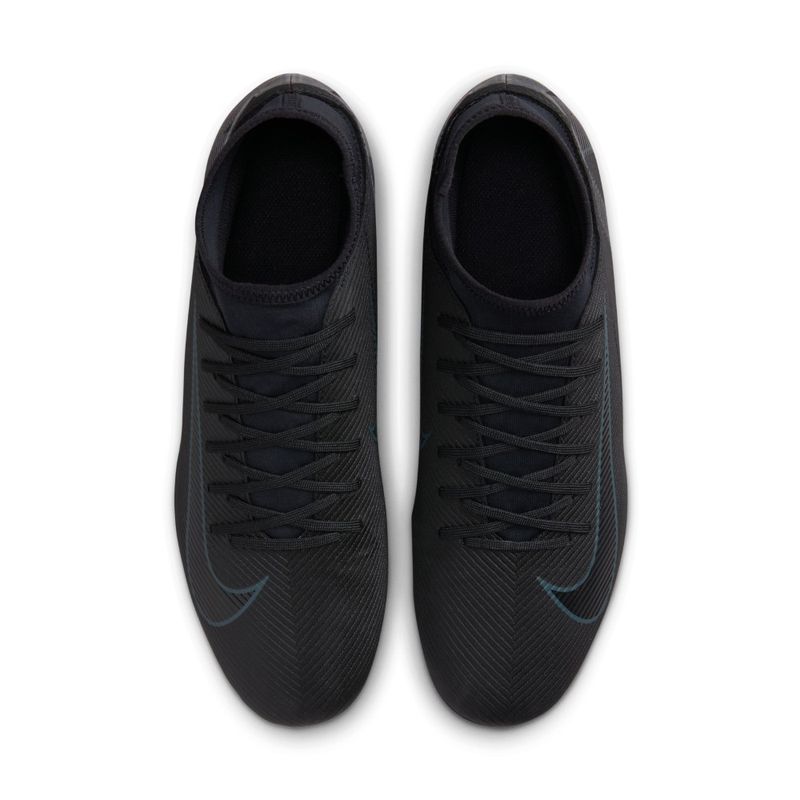 Guayos-nike-para-hombre-Superfly-10-Club-Fg-Mg-para-futbol-color-negro.-Capellada