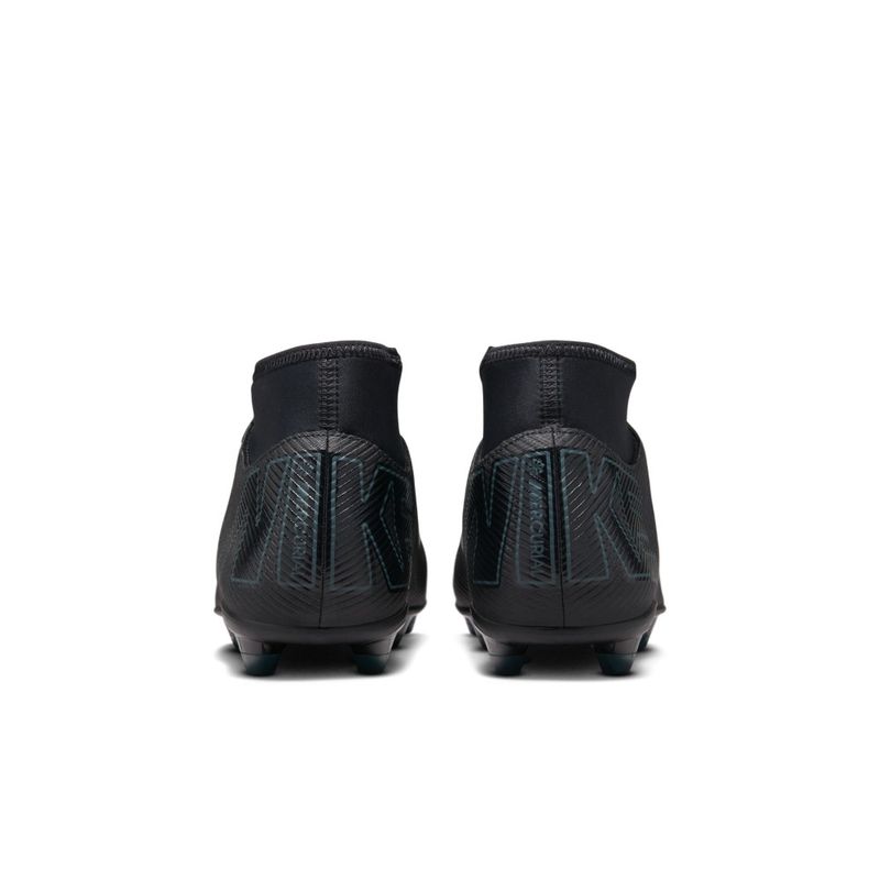 Guayos-nike-para-hombre-Superfly-10-Club-Fg-Mg-para-futbol-color-negro.-Talon