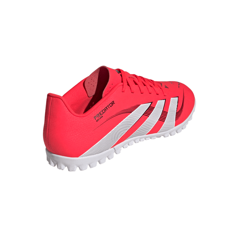 Guayos-adidas-para-hombre-Predator-Club-Tf-para-futbol-color-rojo.-Par-Alineados