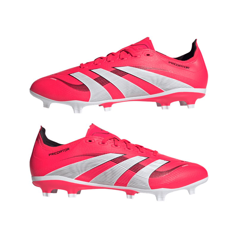 Guayos-adidas-para-hombre-Predator-League-Fg--para-futbol-color-rojo.-Par-Laterales
