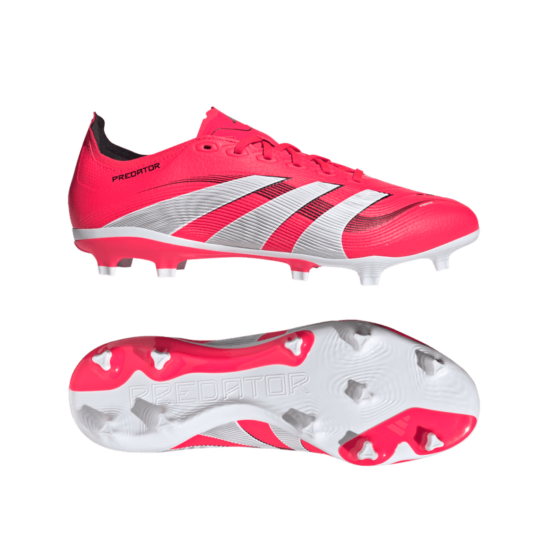 Guayos-adidas-para-hombre-Predator-League-Fg--para-futbol-color-rojo.-Media-Suela