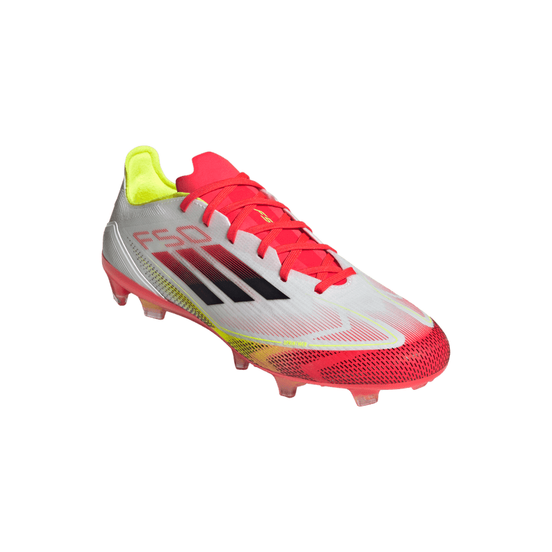 Guayos-adidas-para-hombre-F50-Pro-Fg-para-futbol-color-blanco.-Suela
