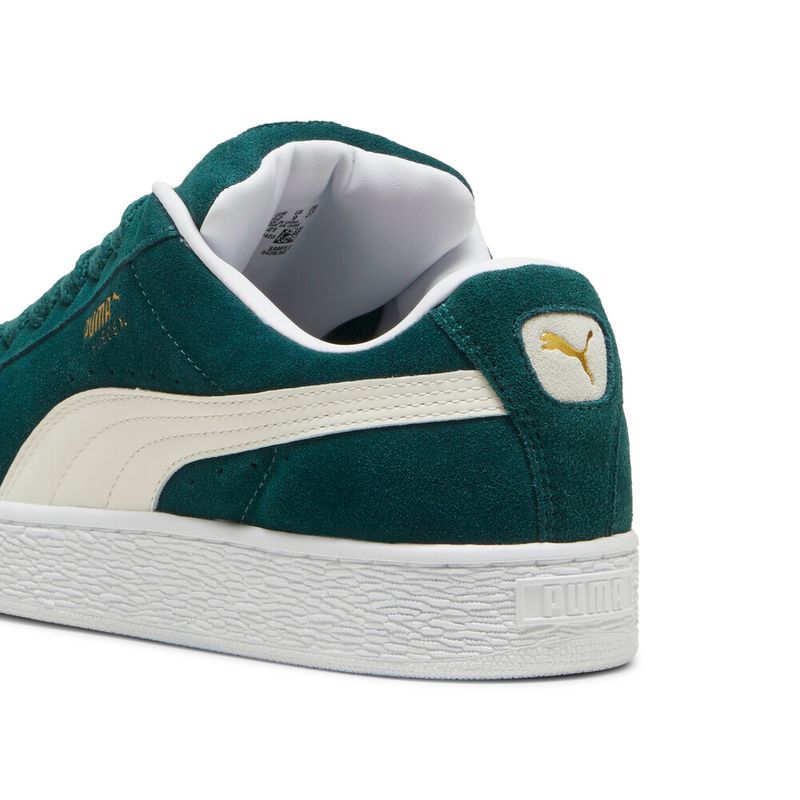 Tenis-puma-para-hombre-Suede-Xl-para-moda-color-verde.-Talon