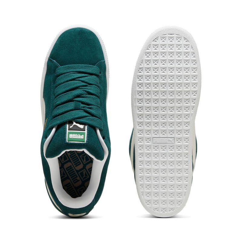Tenis-puma-para-hombre-Suede-Xl-para-moda-color-verde.-Suela