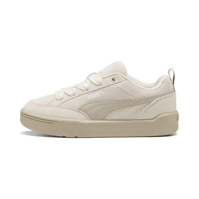 Tenis-puma-para-mujer-Park-Lifestyle-Raw-Wns-para-moda-color-blanco.-Lateral-Interna-Derecha