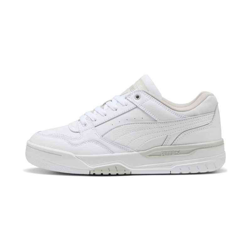 Tenis-puma-para-hombre-Rebound-Retro-para-moda-color-blanco.-Lateral-Interna-Derecha