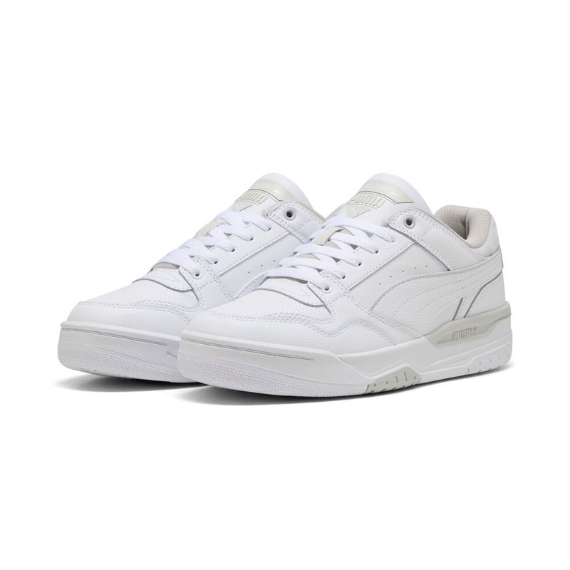 Tenis-puma-para-hombre-Rebound-Retro-para-moda-color-blanco.-Par-Alineados