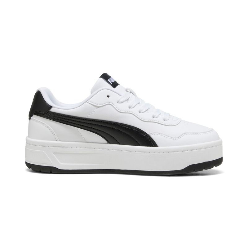 Tenis-puma-para-mujer-Court-Lally-Skye-Wns-para-moda-color-blanco.-Lateral-Externa-Derecha
