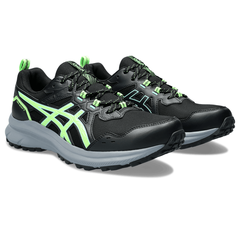 Tenis-asics-para-hombre-Trail-Scout-3-para-outdoor-color-negro.-Par-Alineados