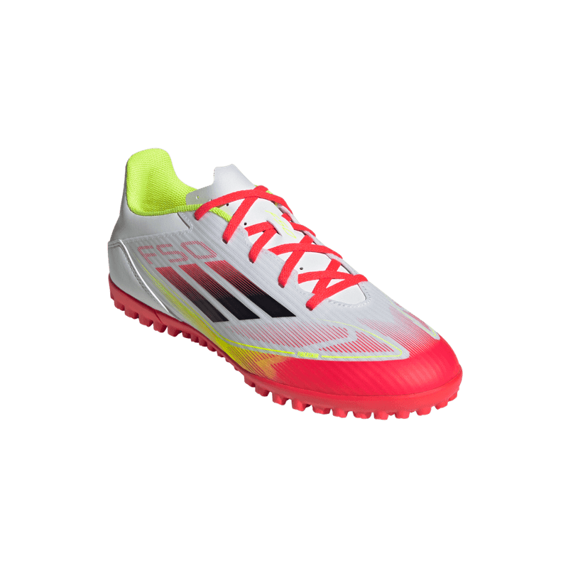 Guayos-adidas-para-hombre-F50-Club-Tf-para-futbol-color-blanco.-Suela
