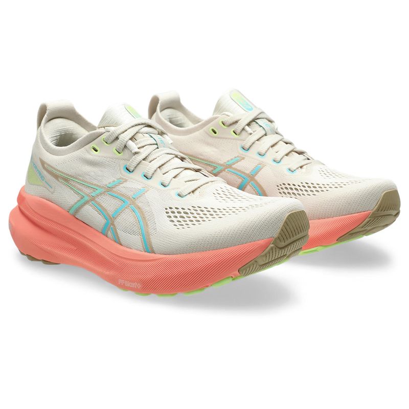 Running Shoes Asics Kayano 19 Beige Asics Outlet Asics Kayano 19