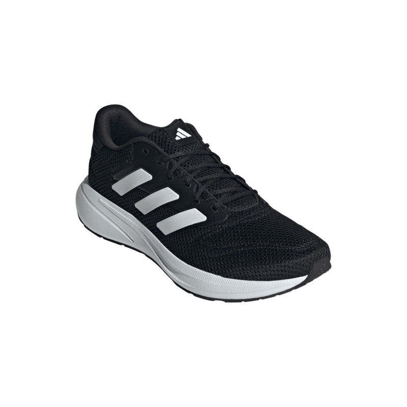 Tenis-adidas-unisex-Response-Runner-U-para-correr-color-negro.-Par-Alineados