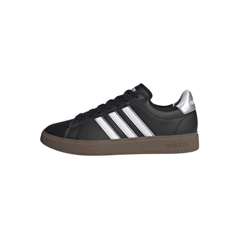 Tenis-adidas-para-mujer-Grand-Court-2.0-para-moda-color-negro.-Detalle-3