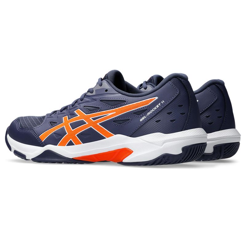 Tenis-asics-para-hombre-Gel-Rocket-11-para-indoor-color-morado.-Detalle-1