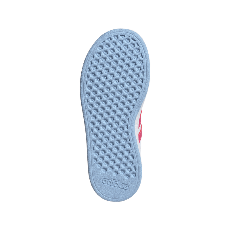 Tenis-adidas-unisex-Grand-Court-2.0-El-para-moda-color-blanco.-Talon
