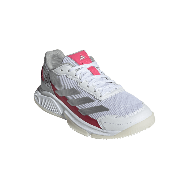 Tenis-adidas-para-mujer-Courtquick-Padel-W-para-tenis-color-blanco.-Par-Alineados