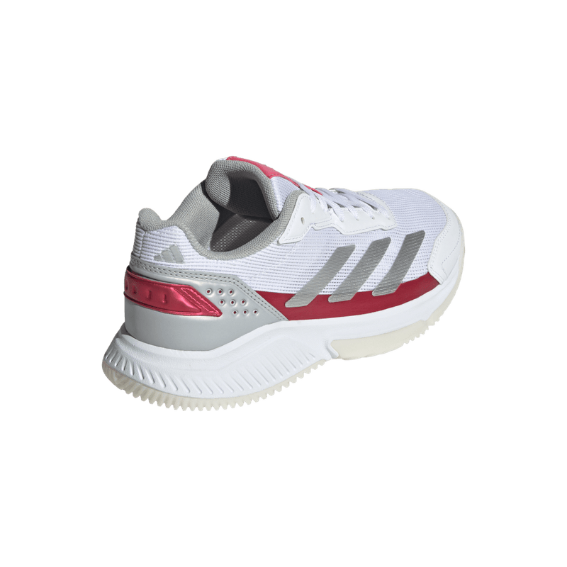 Tenis-adidas-para-mujer-Courtquick-Padel-W-para-tenis-color-blanco.-Par-Laterales