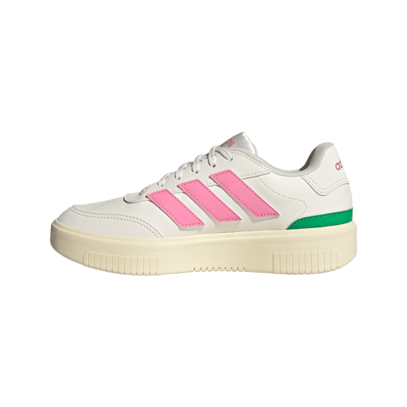 Tenis-adidas-para-mujer-Courtblock-Bold-para-moda-color-blanco.-Suela
