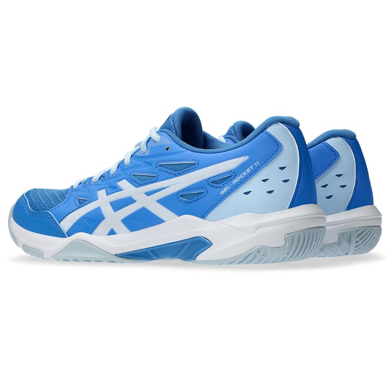 Tenis-asics-para-mujer-Gel-Rocket-11-para-indoor-color-azul.-Detalle-1