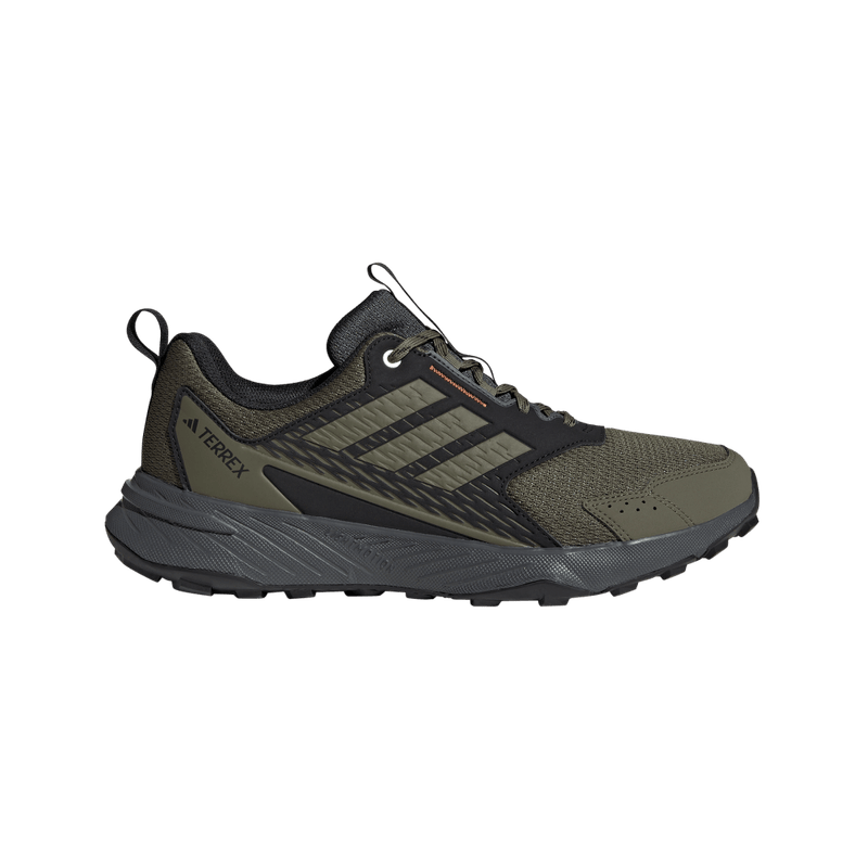 Tenis-adidas-para-hombre-Terrex-Tracefinder-para-outdoor-color-verde.-Lateral-Externa-Derecha