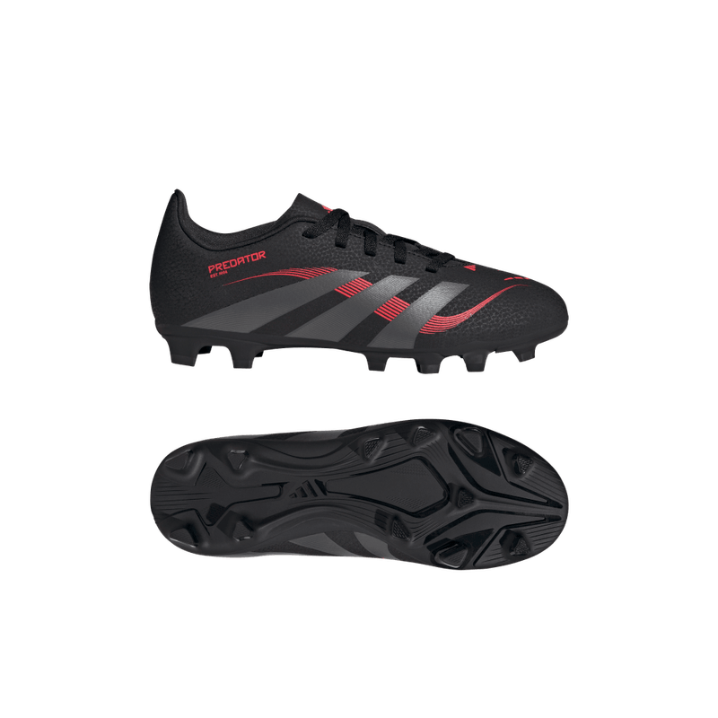 Guayos-adidas-para-hombre-Predator-Club-Fg-Mg-para-futbol-color-negro.-Media-Suela