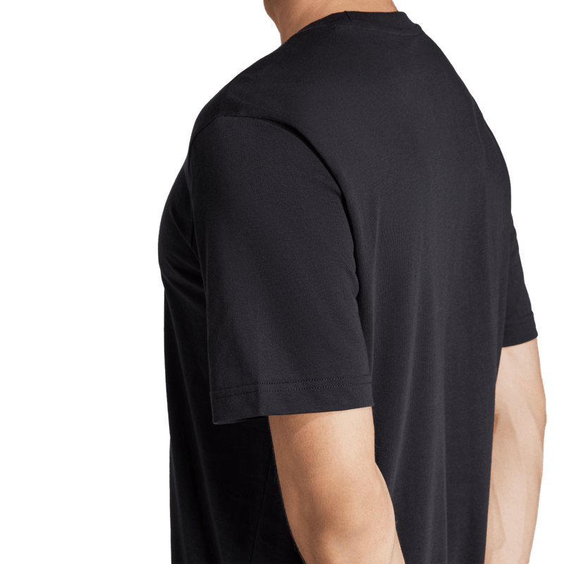 Camiseta-Manga-Corta-adidas-para-hombre-M-C-Camo-Box-T-para-moda-color-negro.-Detalle-Reflectivo-Modelo